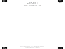 Tablet Screenshot of cimcima.com